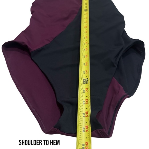 Amoressa Phantom Leroux One Piece Soft Cup Bra Swimsuit Resort Slimming Size 8 - Picture 9 of 9